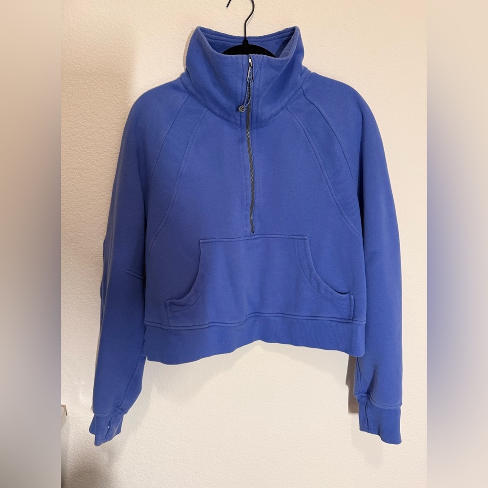 Lululemon half zip scuba M/L
